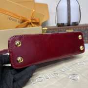 Uubags Louis Vuitton M25492 Capucines East-West BB Bag Grenadine 26.5x14x8cm - 6