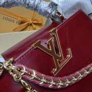 Uubags Louis Vuitton M25492 Capucines East-West BB Bag Grenadine 26.5x14x8cm - 2
