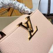 Uubags Louis Vuitton M14382 Capucines BB Bag In Sand Taurillon Cowhide 27x17.3x9cm - 2