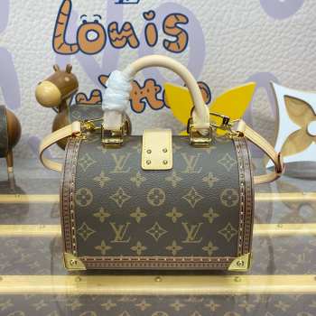 Uubags Louis Vuitton M11154 Speedy Trunk Box Bag 20 21x15x13cm