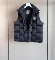 Uubags Moncler x Christopher Raxxy Quilted Gilet Down Vest In Black  - 3