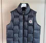 Uubags Moncler x Christopher Raxxy Quilted Gilet Down Vest In Black  - 5