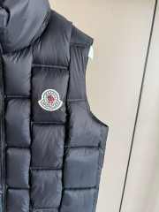 Uubags Moncler x Christopher Raxxy Quilted Gilet Down Vest In Black  - 6