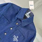 Uubags Fendi Junior lightweight denim junior shirt and trouser - 4