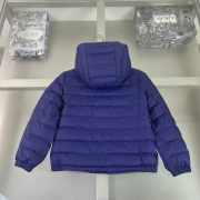 Uubags Moncler Maya Blue Hooded Down Jacket For Kids - 6
