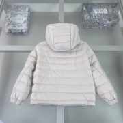 Uubags Moncler Maya White Hooded Down Jacket For Kids - 2