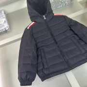 Uubags Moncler Maya Black Hooded Down Jacket For Kids - 4