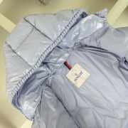 Uubags Moncler Ecrins Hooded Down Jacket In Light Blue For Kids - 6