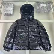 Uubags Moncler Ecrins Hooded Down Jacket In Black For Kids - 1