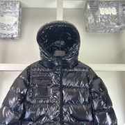 Uubags Moncler Ecrins Hooded Down Jacket In Black For Kids - 6