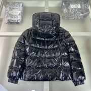 Uubags Moncler Ecrins Hooded Down Jacket In Black For Kids - 2
