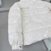 Uubags Moncler Ecrins Hooded Down Jacket In White For Kids - 4