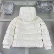 Uubags Moncler Ecrins Hooded Down Jacket In White For Kids - 3