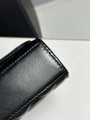 Uubags Chanel Black Trendy CC Clutch with Chain Quilted Lambskin Leather 11x5x11cm - 5