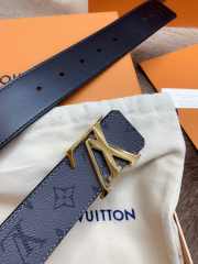 Uubags Louis Vuitton M0285V Initiales Double-Sided Belt With Gold Hardware 85 x 4cm - 5