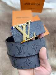 Uubags Louis Vuitton M0285V Initiales Double-Sided Belt With Gold Hardware 85 x 4cm - 2