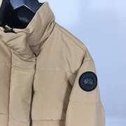 Uubags Canada Goose Grandview Cropped Jacket Black Label In Beige  - 5