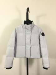 Uubags Canada Goose Grandview Cropped Jacket Black Label In Light Grey - 1