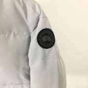 Uubags Canada Goose Grandview Cropped Jacket Black Label In Light Grey - 2