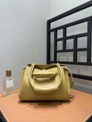 Uubags Loewe small Madrid bag in pale yellow glaze supple calfskin 23.5x10x19cm - 1