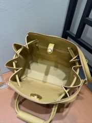 Uubags Loewe small Madrid bag in pale yellow glaze supple calfskin 23.5x10x19cm - 3