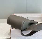 Uubags Hermes Hac a Dos PM backpack in etoupe with silver buckle 18x28x8cm - 6