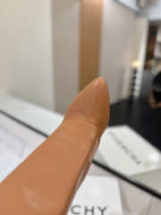 Uubags Givenchy Shark Lock Knee-High Boots in Brown Leather - 4