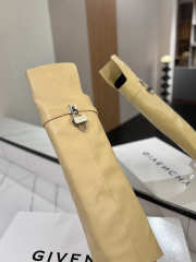 Uubags Givenchy Shark Lock Knee-High Boots in Beige Leather - 3