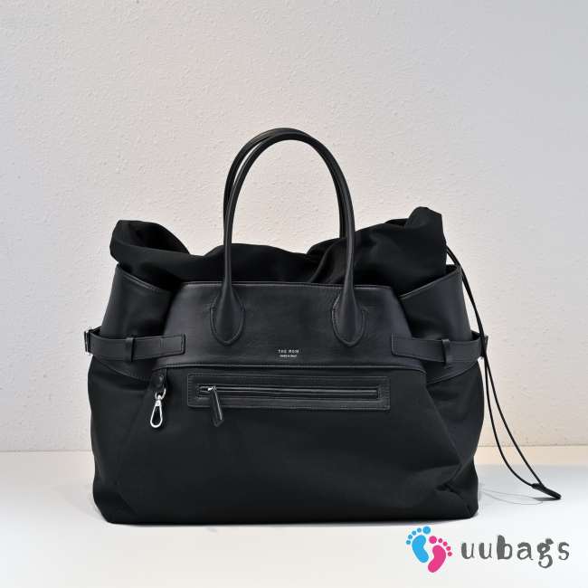 Uubags The Row Margaux 17 Inside-Out Bag In Black 45x32x24cm - 1