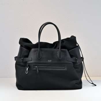 Uubags The Row Margaux 17 Inside-Out Bag In Black 45x32x24cm