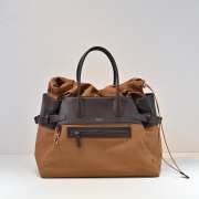 Uubags The Row Margaux 17 Inside-Out Bag In Brown 45x32x24cm - 1