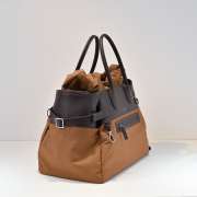 Uubags The Row Margaux 17 Inside-Out Bag In Brown 45x32x24cm - 6