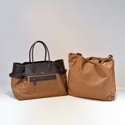 Uubags The Row Margaux 17 Inside-Out Bag In Brown 45x32x24cm - 5