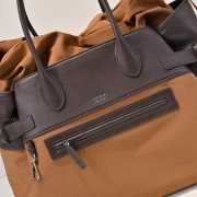 Uubags The Row Margaux 17 Inside-Out Bag In Brown 45x32x24cm - 3
