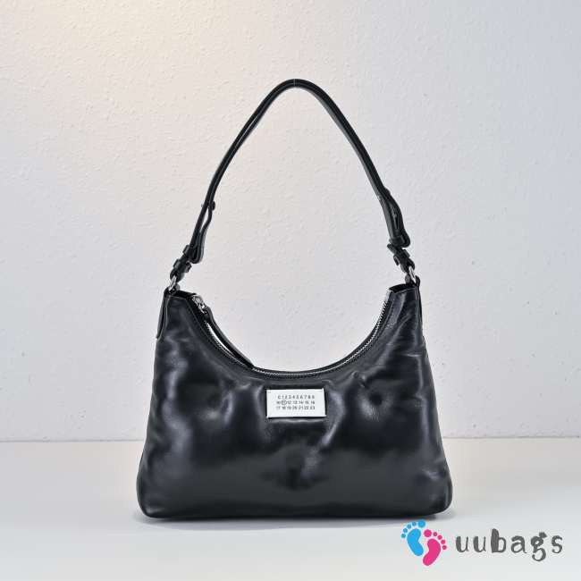 Uubags Maison Margiela Glam Slam hobo small bag in black 28x7x15cm - 1