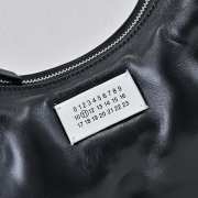 Uubags Maison Margiela Glam Slam hobo small bag in black 28x7x15cm - 5