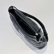 Uubags Maison Margiela Glam Slam hobo small bag in black 28x7x15cm - 6