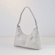 Uubags Maison Margiela Glam Slam hobo small bag in white 28x7x15cm - 4