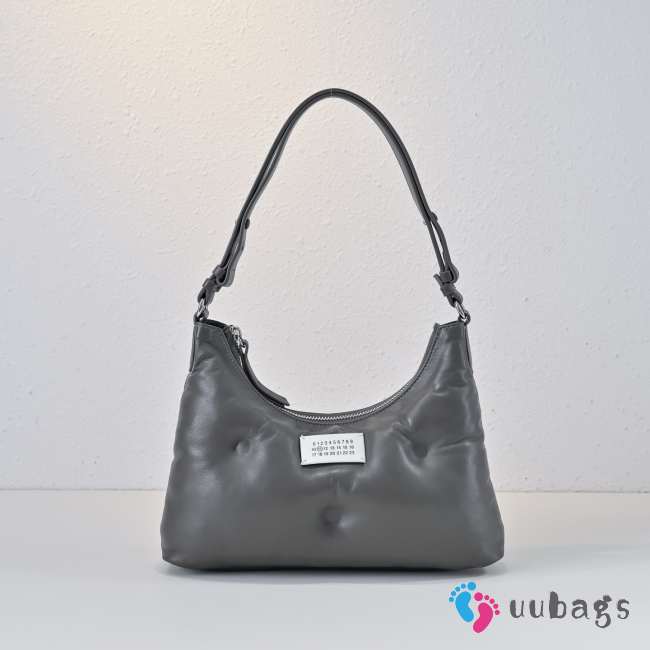 Uubags Maison Margiela Glam Slam hobo small bag in grey 28x7x15cm - 1