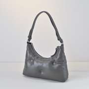 Uubags Maison Margiela Glam Slam hobo small bag in grey 28x7x15cm - 3
