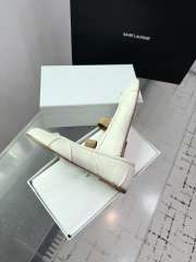 Uubags Maison Margiela Tabi elastic band ballerina in white - 6