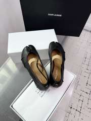 Uubags Maison Margiela Tabi elastic band ballerina in black - 2