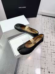 Uubags Maison Margiela Tabi elastic band ballerina in black - 6