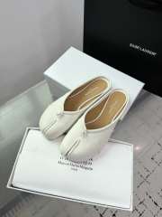 Uubags Maison Margiela Tabi ballerina mule in white - 3