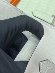 Uubags Hermes Bearn Compact wallet in gris ciment alligator crocodile skin with gold hardware 12x9.4x0.5cm - 5