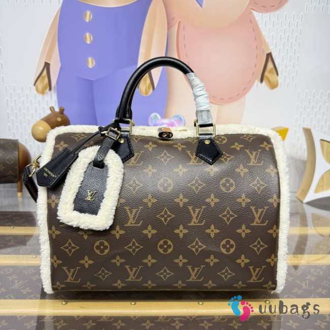 Uubags Louis Vuitton M26326 Ski Speedy Soft 30 Teddy Bag 30x21x17cm (H) - 1