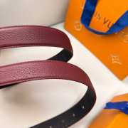 Uubags Louis Vuitton M4362U Frog Double-Sided Belt 03 In Tobacco Brown 3cm - 4