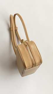 Uubags Miu Miu Beau small leather bag in light beige 28x12x8cm - 3