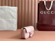 Uubags Gucci GG Marmont belt bag in light pink 16.5x10.2x5.1cm - 2