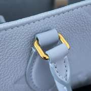 Uubags Louis Vuitton M12886 OnTheGo PM Bag In Light Blue 25x19x11.5cm - 4